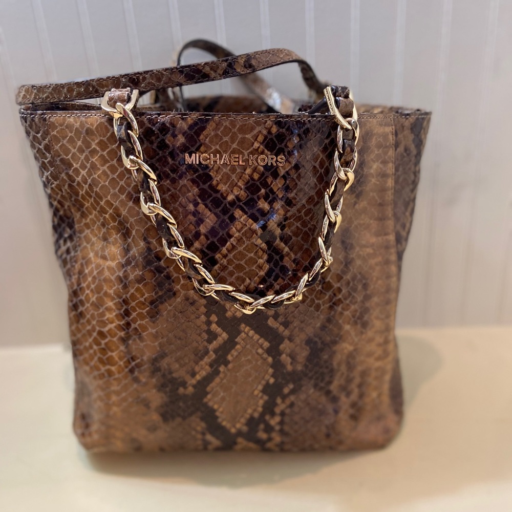 Michael Kors Snakeskin Purse